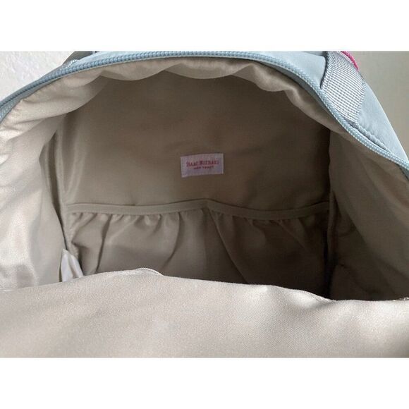 Isaac Mizrahi Backpack Holds Stanley Cup in Outside Pocket Seafoam Expandable - Picture 10 of 16